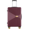 Highbury Yellowstone Burgundy Hard Shell Case front view