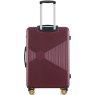 Highbury Yellowstone Burgundy Hard Shell Case back view