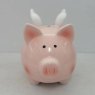 McGowan Rutherford Ceramic Flying Piggy Bank front view
