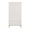 Anders Cashmere 2 Door Wardrobe image of the back of the wardrobe on a white background