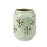 Kaemingk Green Lantern iron enamel snow cut-out