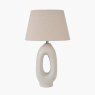 Pacific Laila Natural Organic Tall Ceramic Table Lamp