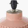 Pacific Malone Apricot Squares Stoneware Base bulb attachment