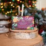 The English Soap Company Christmas Tidings Wreath Soap lifestyle