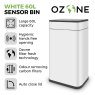60L Ozone Sensor White Bin Features