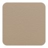 Tradestock Taupe Sandstone Flexi Faux Leather Coasters Sandstone