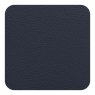 Tradestock Navy Grey Flexi Faux Leather Coasters Navy