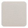 Tradestock Chocolate White Flexi Faux Leather Coasters White Side