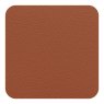 Tradestock Rust Black Flexi Faux Leather Coasters Rust