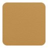 Tradestock Mustard Grey Flexi Faux Leather Coasters Mustard