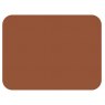Tradestock Rust Black Flexi Faux Leather Placemats Rust