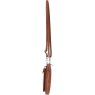 Honey Leather Strap Purse side view