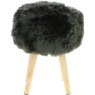 Cypress Wool Stool side view