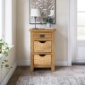 Chester Telephone Table With Baskets lifestyle