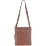 Ashwood Leathers Ashwood Leather Chester Tan Crossbody Bag