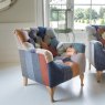 Aldiss Own Bamford Club Patchwork Chair