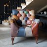 Aldiss Own Bamford Club Patchwork Chair