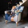 Aldiss Own Bamford Club Patchwork Chair