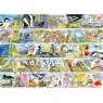 Gibsons RSPB Birdsong & Bluebells 1000 Piece Puzzle design