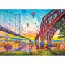 Gibsons Three Bridges Crossing 1000 Piece Puzzle design
