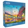 Gibsons Three Bridges Crossing 1000 Piece Puzzle box