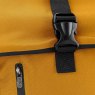 Eco Chic Eco Chic Sunflower Recycled Canvas Roll Top Backpack
