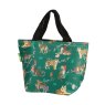 Eco Chic Eco Chic Wild Cat Green Insulated Foldable Lunch Bag