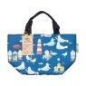 Eco Chic Eco Chic Coastal Insulated Foldable Lunch Bag