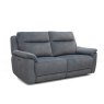 Oakley 3 Seater Power Recliner Sofa In Dexter Shadow on a white background