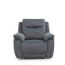 Oakley Power Recliner Chair In Dexter Shadow on a white background