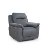 Oakley Power Recliner Chair In Dexter Shadow on a white background