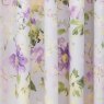 D&D Flourette Lilac Ready Made Curtains detail