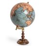 McGowan Rutherford McGowan Rutherford Antique Globe on Wooden Stand
