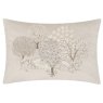 Morris & Co Morris & Co Brook Linen Embroidered Velvet Cushion