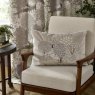 Morris & Co Morris & Co Brook Linen Embroidered Velvet Cushion