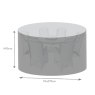 6 Seater Large Round Garden Furniture Cover