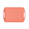 Fusion Fusion Twist Coral Non-Slip Tray