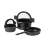 Luxe Luxe All-In-One Black Cookware Set