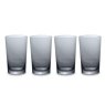 Simply Home Grey Set Of 4 Hi Ball Glasses