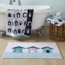 Catherine Lansfield Fusion Beach Huts Bath Mat Lifestyle