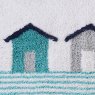 Catherine Lansfield Fusion Beach Huts Bath Mat Detail