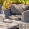 Bermuda Dark Casual Corner Chair Set lifestyle