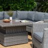 Bermuda Dark Casual Corner Set with Chairs