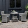 Bermuda Dark Round Bistro Set