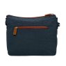 Spirit Spirit Navy and Tan Multi Pocket Crossbody Bag
