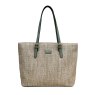 David Jones David Jones Sage Straw Shopper Bag