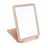 Alice Wheeler Soft Touch LED Mirror Pink standing