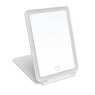 Alice Wheeler Soft Touch LED Mirror White standing