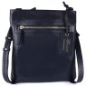 Ashwood Leather Chester Navy Crossbody Bag Close up