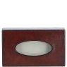 Ashwood Leather Tissue Box top view